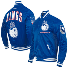 Teepact Sacramento Kings Pro Standard 2024/25 City Edition Chenille Satin Full-Snap Jacket