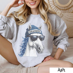 Indianapolis Football Crewneck Sweatshirt, Vintage Sports Fan Apparel, Trendy Game Day Gift, Unisex Indianapolis, Indianapolis Football