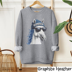 Indianapolis Football Crewneck Sweatshirt, Vintage Sports Fan Apparel, Trendy Game Day Gift, Unisex Indianapolis, Indianapolis Football