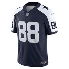 A navy blue and white football jersey with the number 88 on it.