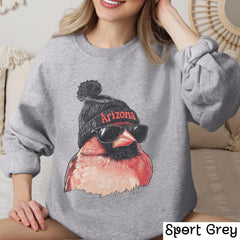 Arizona Football Crewneck Sweatshirt, Vintage Sports Fan Apparel, Trendy Game Day Gift, Unisex Arizona Sweatshirt, Arizona Football Fan