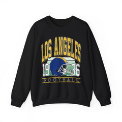 Classic Los Angeles Football Sweatshirt, Los Angeles Football Sweatshirt, Los Angeles Vintage Football Crewneck, Los Angeles Gift for Women