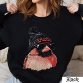 Arizona Football Crewneck Sweatshirt, Vintage Sports Fan Apparel, Trendy Game Day Gift, Unisex Arizona Sweatshirt, Arizona Football Fan