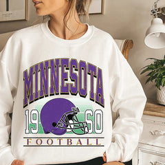 Classic Minnesota Football Sweatshirt, Minnesota Football Sweatshirt, Minnesota Vintage Football Crewneck, Minnesota Gift for Women