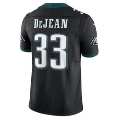 Philadelphia Eagles #33 DeJean Black Alternate Football Jersey