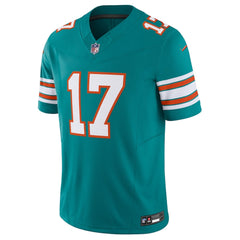 Miami Dolphins Aqua #17 Waddle Men’s Football Jersey Game Day Fan