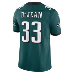Philadelphia Eagles #33 DeJean Kelly Green Classic Football Jersey