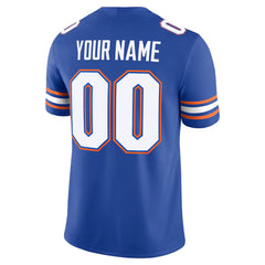 Florida Gators Football Jersey Personalized #00 Blue Name Number