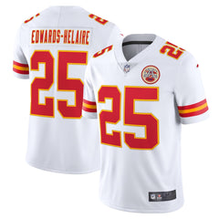 Kansas City Chiefs Clyde Edwards-Helaire #25 White Football Jersey