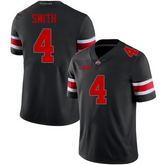 Ohio State Buckeyes #4 Smith Football Jersey | Black NCAA College Game Day Shirt | Big Ten Fan Gear
