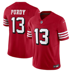 San Francisco 49ers Brock Purdy #13 Red Football Jersey – Men’s Game Day Shirt