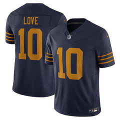 Green Bay Packers Navy #10 Love Men’s Football Jersey Game Day Fan