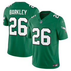 Philadelphia Eagles #26 Barkley Green Kelly Football Jersey Fan Gear V2