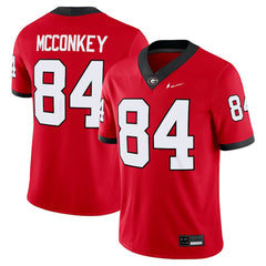 Georgia Bulldogs Red #84 McConkey Football Jersey Vintage Fan Gear