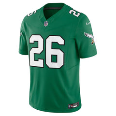 Philadelphia Eagles #26 Barkley Green Kelly Football Jersey Fan Gear V2