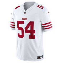 San Francisco 49ers Fred Warner #54 White Jersey – Men’s Football Jersey