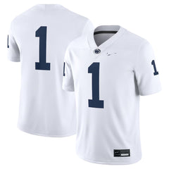 Penn State Nittany Lions #1 Football Jersey 2025 White Game Day Shirt