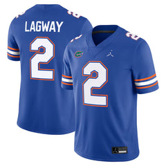 Florida Gators Football Jersey #2 Lagway Blue Game Day Fan Shirt