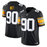 Pittsburgh Steelers T.J. Watt #90 Black NFL Football Jersey Shirt