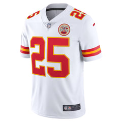 Kansas City Chiefs Clyde Edwards-Helaire #25 White Football Jersey