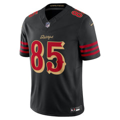 San Francisco 49ers Black Alternate Jersey – George Kittle #85 Fan Football Shirt