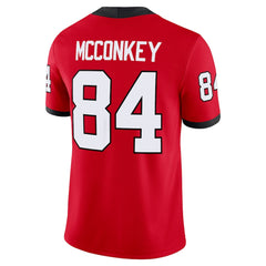 Georgia Bulldogs Red #84 McConkey Football Jersey Vintage Fan Gear