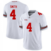 Ohio State Buckeyes #4 Smith Football Jersey | White NCAA College Game Day Shirt | Big Ten Fan Gear