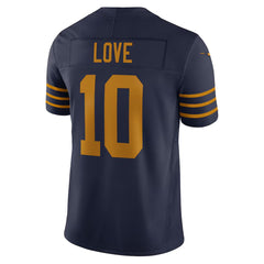Green Bay Packers Navy #10 Love Men’s Football Jersey Game Day Fan