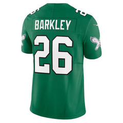 Philadelphia Eagles #26 Barkley Green Kelly Football Jersey Fan Gear V2