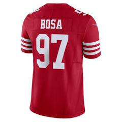 San Francisco 49ers Nick Bosa #97 Red Game Day Football Jersey