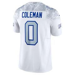 Buffalo Bills White #0 Coleman Men’s Football Jersey Game Day Fan