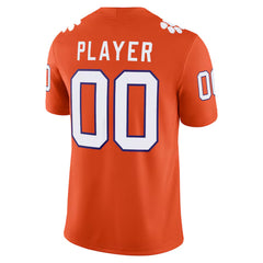 Clemson Tigers Football Jersey Orange Custom Player 00 Fan Shirt
