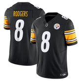 Pittsburgh Steelers Kenny Pickett #8 Black NFL Football Jersey Shirt