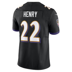 Baltimore Ravens #22 Henry Black Jersey – Men’s Football Fan Gear