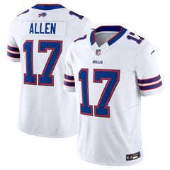 Buffalo Bills White #17 Allen Men’s Football Jersey Game Day Fan