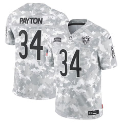Chicago Bears Walter Payton #34 Camo Salute To Service NFL Jersey