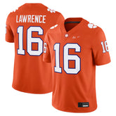 Clemson Tigers Football Jersey Orange Trevor Lawrence 16 Shirt