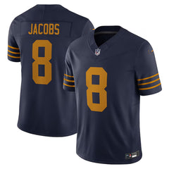Green Bay Packers Navy #8 Jacobs Men’s Football Jersey Game Day Fan