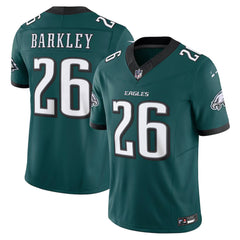Philadelphia Eagles #26 Barkley Midnight Green Game Day Football Jersey