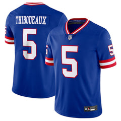 New York Giants Kayvon Thibodeaux #5 Blue NFL Football Jersey Top