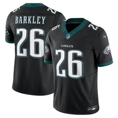 Philadelphia Eagles #26 Barkley Black Football Jersey Fan Gear