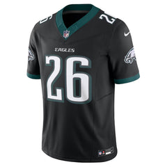 Philadelphia Eagles #26 Barkley Black Football Jersey Fan Gear