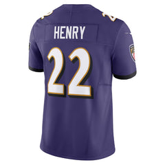 Baltimore Ravens #22 Henry Purple Football Jersey – Men’s Game Day Shirt