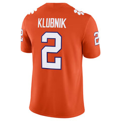Clemson Tigers Football Jersey Orange Cade Klubnik 2 Fan Shirt