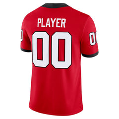 Georgia Bulldogs Player Red #00 Football Jersey Classic Fan Shirt