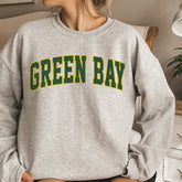 Classic Green Bay Football Sweatshirt, Green Bay Football Sweatshirt, Green Bay Vintage Football Crewneck, Green Bay Gift for Women