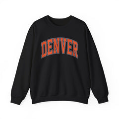 Women's Denver Football Crewneck Sweatshirt, Denver Retro Football Sweatshirt for Women, Denver Football Gift, Denver Football Sweater