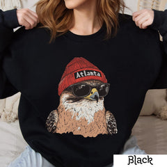 Atlanta Football Crewneck Sweatshirt, Vintage Sports Fan Apparel, Trendy Game Day Gift, Unisex Atlanta Sweatshirt, Atlanta Football Fan