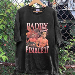 Vintage 90s The Baddy Paddy Unisex Tee, Paddy Pimblett Shirt Fighter Champions United Kingdom Boxing Jiu Jitsu 17425YP58