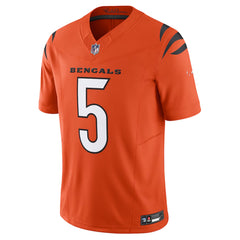 Orange sports jersey with the number 5 and the word "BENGALS" printed on it.